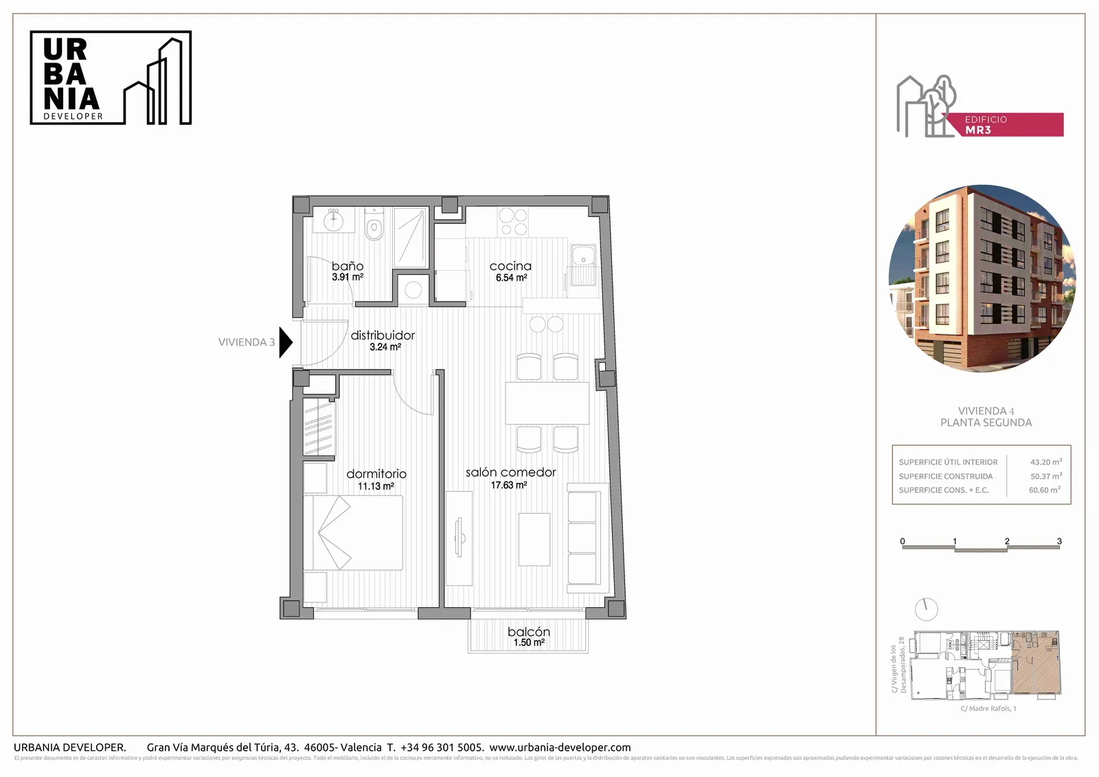 Plano Plano 1 · Edificio MR-3